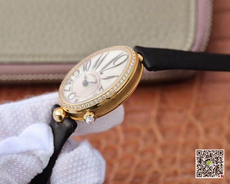 Breguet Reine de Naples 8918BA 58 864.D00D Ladies 18K Yellow Gold ZF Factory 1:1 Best Edition Replica Watch Swiss ETA6T51